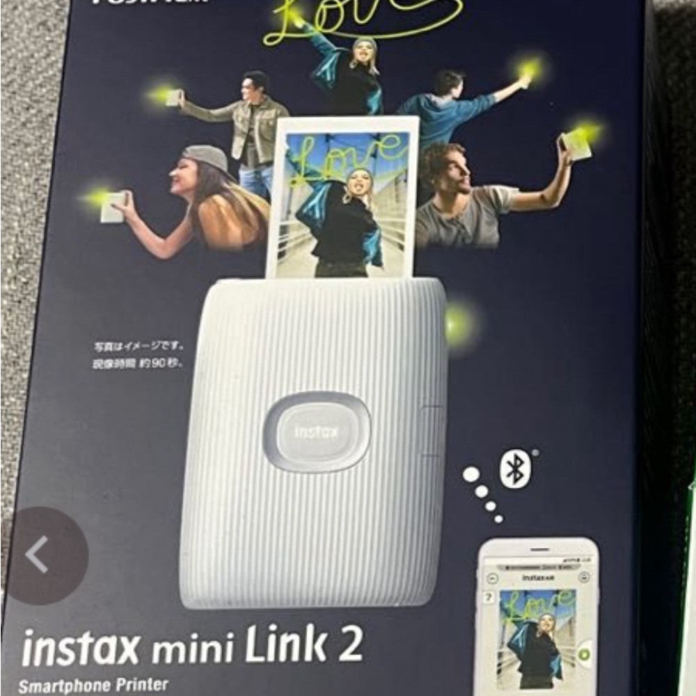 Instax mini Link 2 smartphone instant photo printer